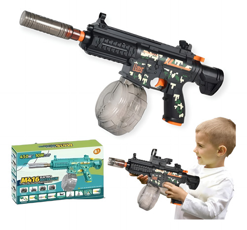 Pistola De Agua Eléctrica M416 Scorpion De Alta Velocidad