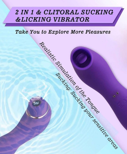 Vibrador Succionador De Clitoris Masajeador