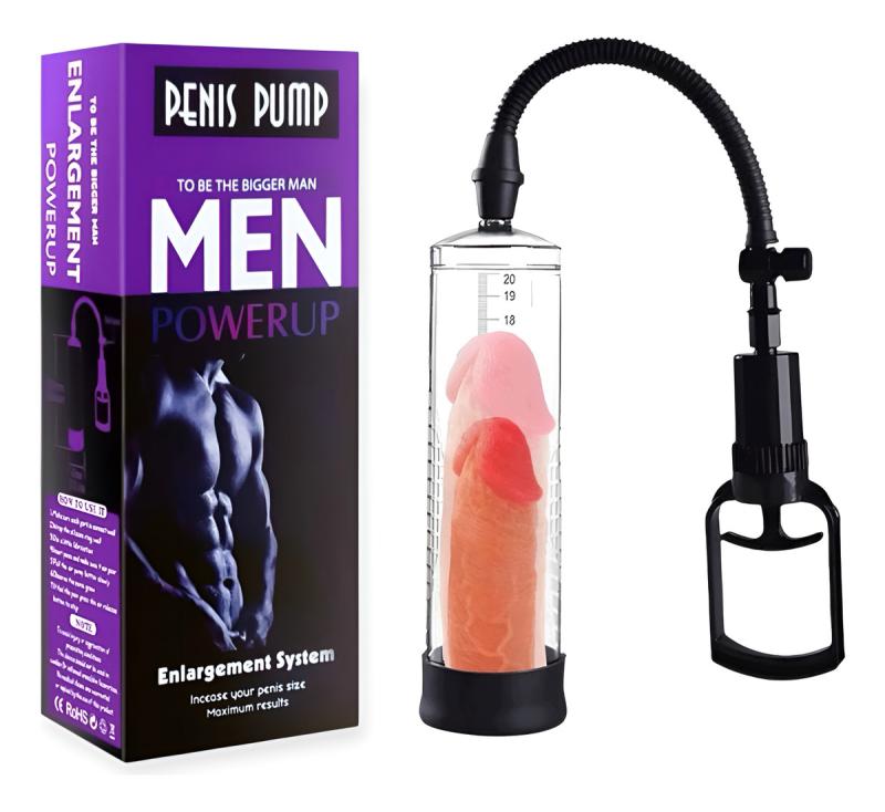 Bomba De Pene Al Vacio Manual Para Hombres Aumentar