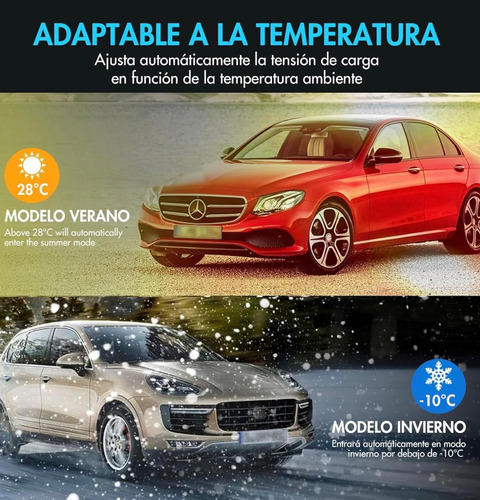 Cargador De Batería Para Auto Y Moto 12 V Inteligente