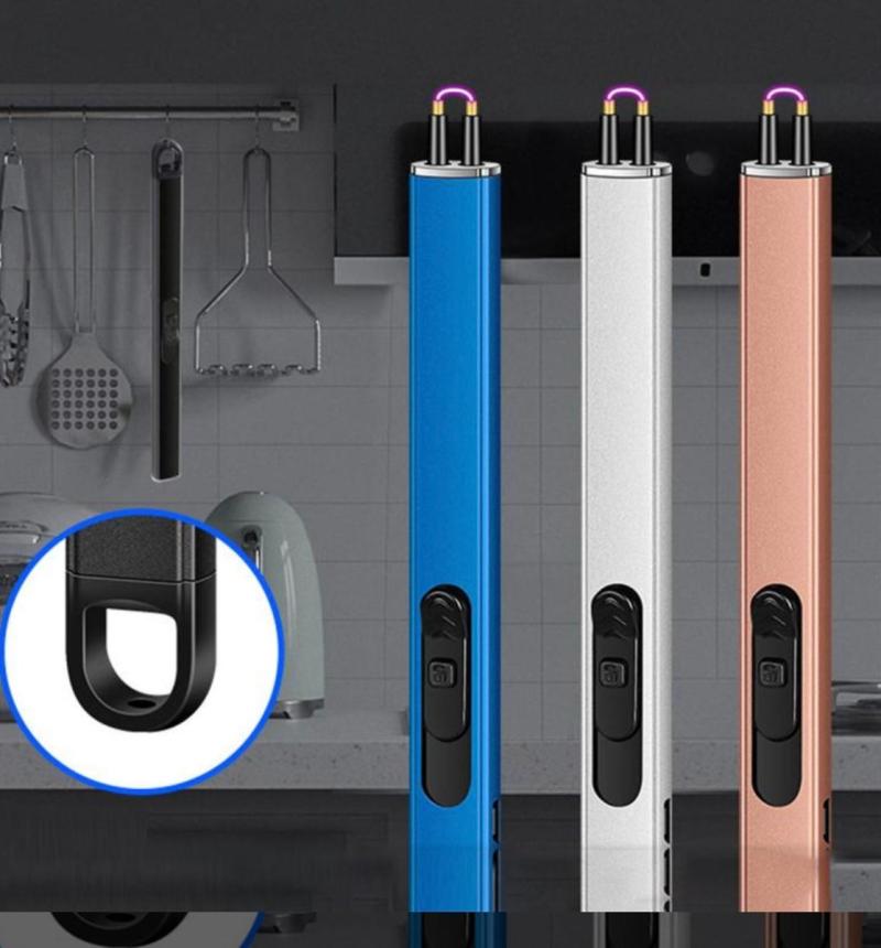 Encendedor Para Cocina Eléctrico Plasma Recargable Usb Doble