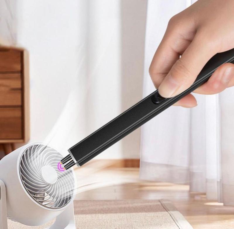 Encendedor Para Cocina Eléctrico Plasma Recargable Usb Doble