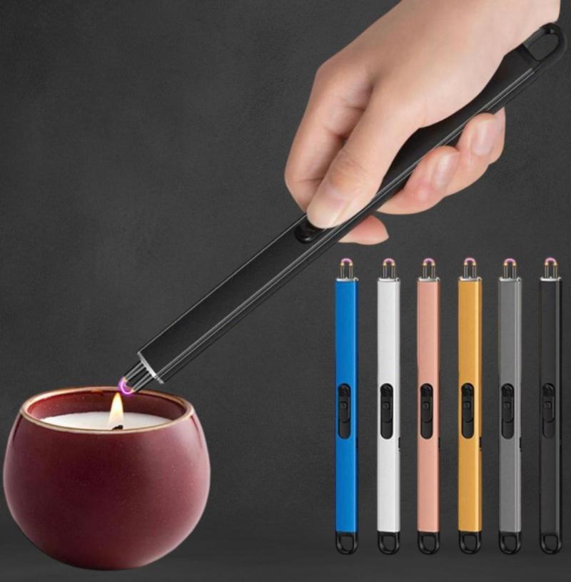 Encendedor Para Cocina Eléctrico Plasma Recargable Usb Doble