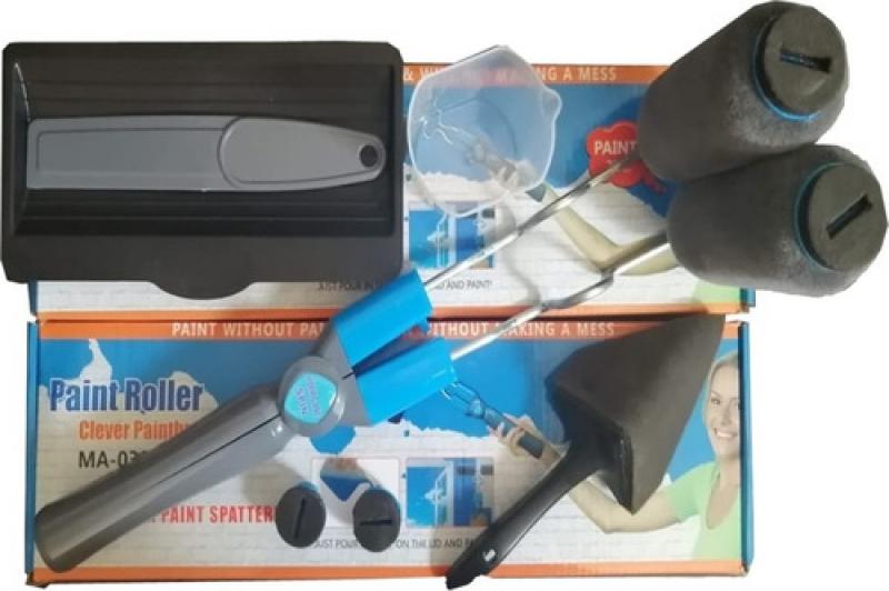 Rodillo Para Pintar Doble Facil Recargable Con Accesorios