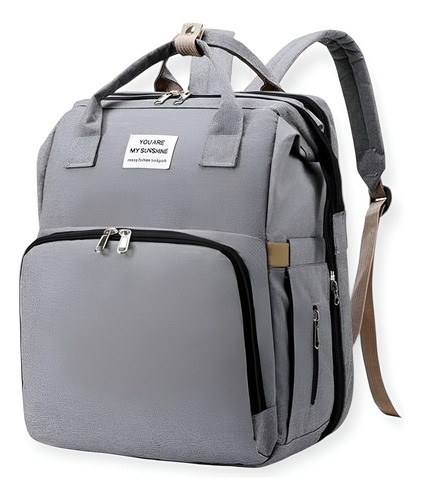 Mochila Maternal Cuna Cambiador Bolsillo Termico Impermeable