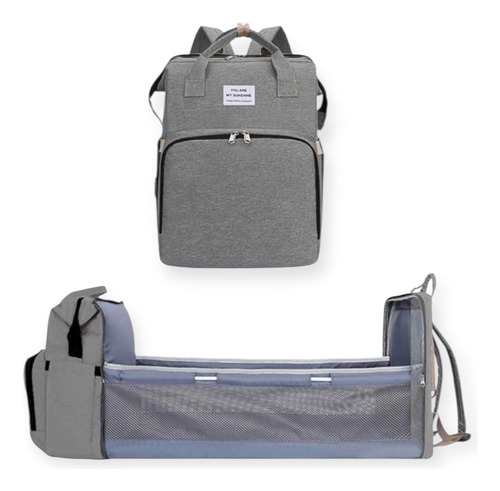 Mochila Maternal Cuna Cambiador Bolsillo Termico Impermeable