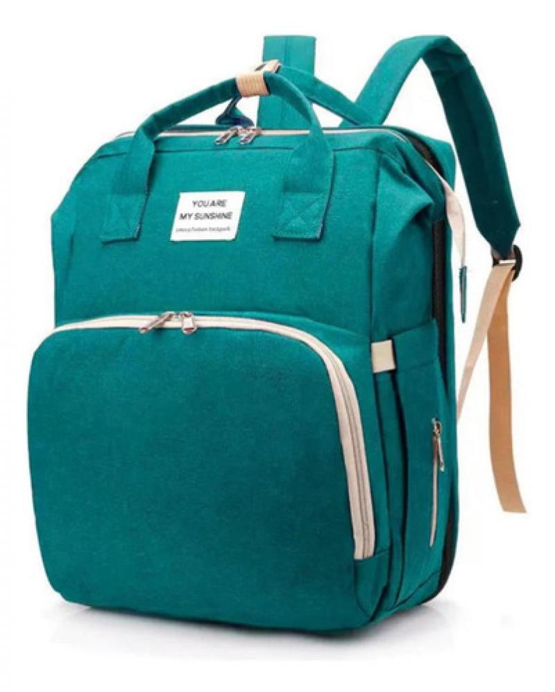 Mochila Maternal Cuna Cambiador Bolsillo Termico Impermeable