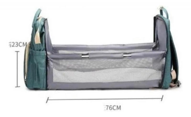 Mochila Maternal Cuna Cambiador Bolsillo Termico Impermeable