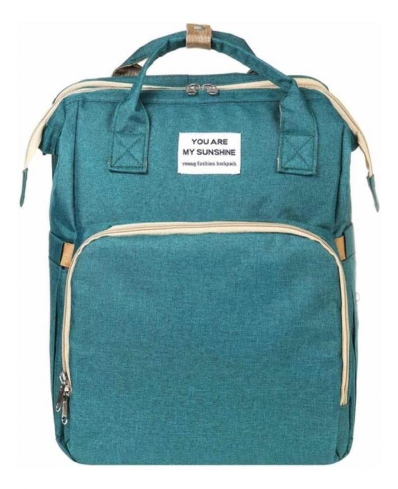 Mochila Maternal Cuna Cambiador Bolsillo Termico Impermeable