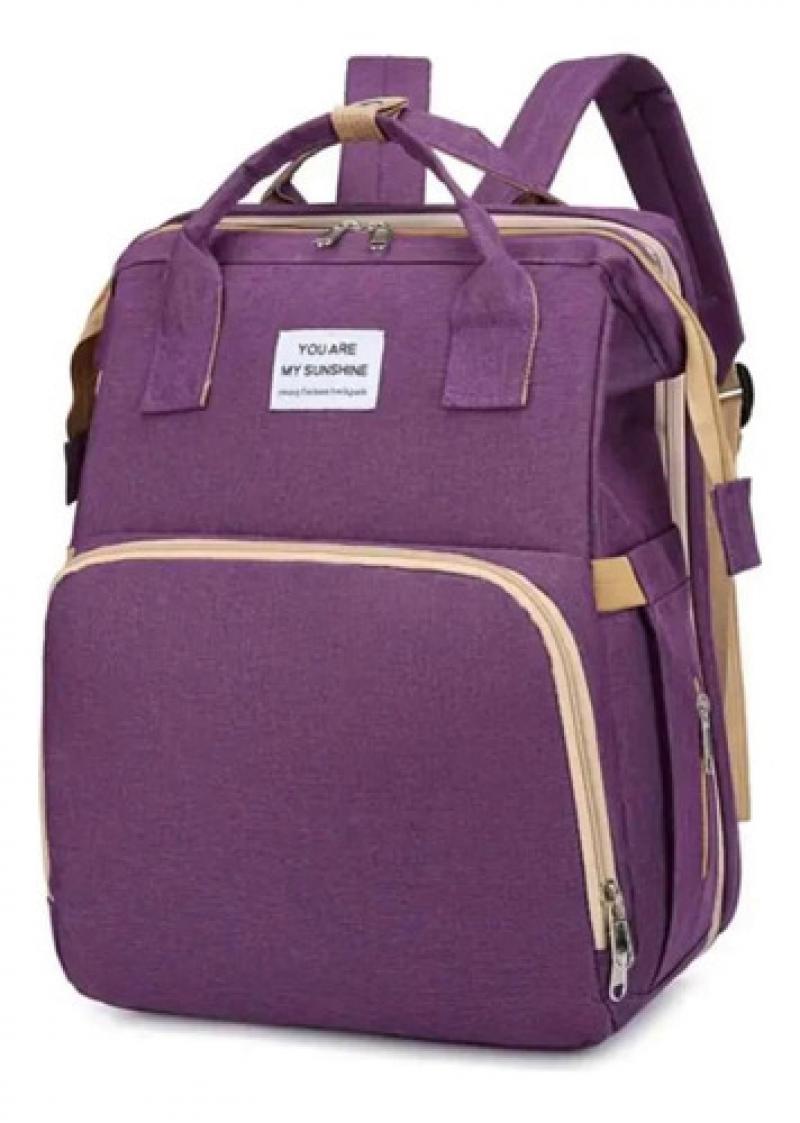 Mochila Maternal Cuna Cambiador Bolsillo Termico Impermeable