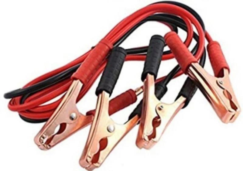Cables De Batería 1000 Amp Puente Reforzado 4 Pinzas Cobre