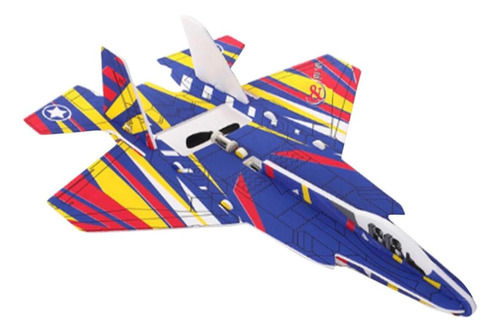Avion Armable Luz Led Recargable Motor Modelismo Aeroplano