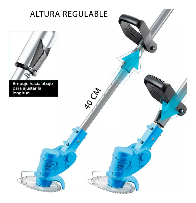 Cortadora De Cesped Pasto Inalambrica Recargable Orilladora