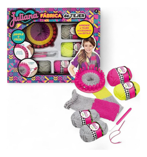 Fábrica De Tejer Juliana Con Accesorios