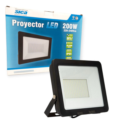 Proyector Reflector Led Smd Sica 200w Ip65 120°