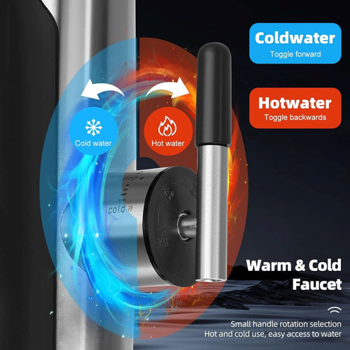 Canilla Grifería Electrica Acero Inox Con Calentador Rapido