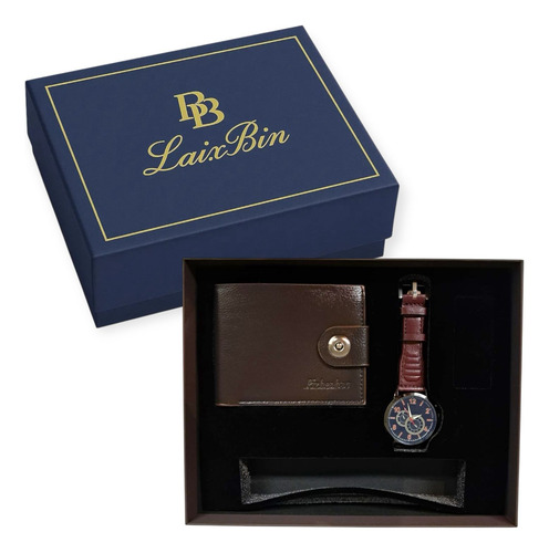 Set Regalo Hombre  Reloj Y Billetera