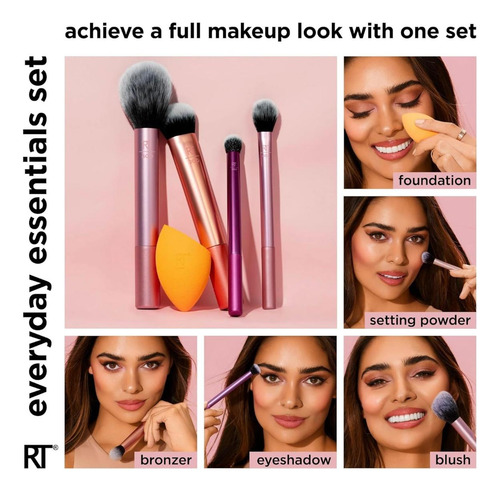 Set De Brochas De Maquillaje Para Artistas Kit Esenciales