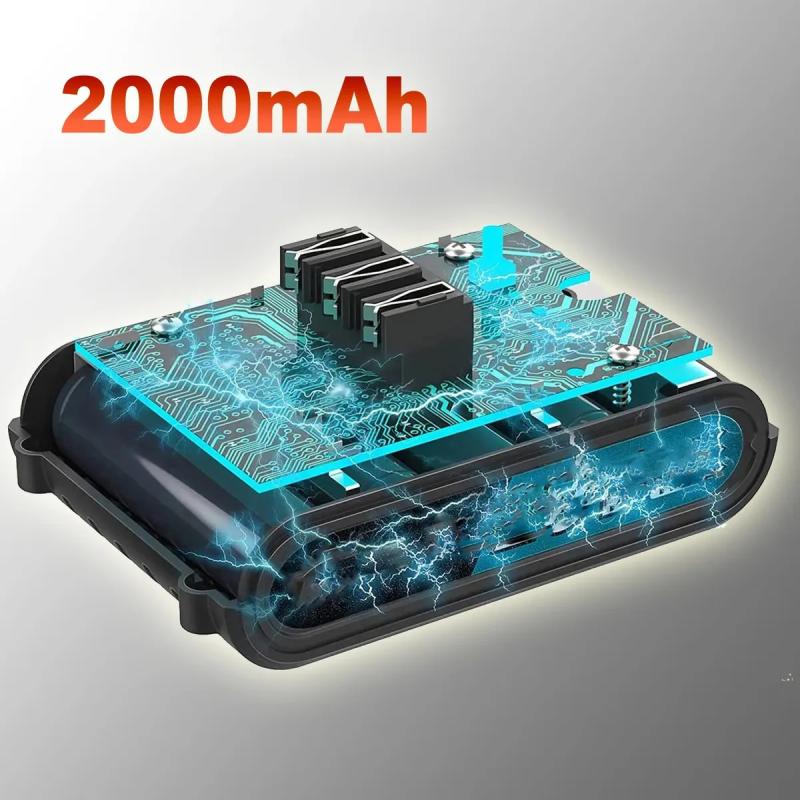 Sopladora 2 En 1 Aspirador Inalámbrica C/ 2 Baterías Pro 21v