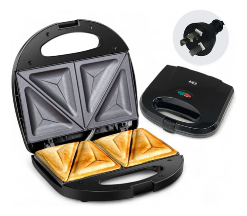 Sandwichera Tostadora Antiadherente Doble Electrica