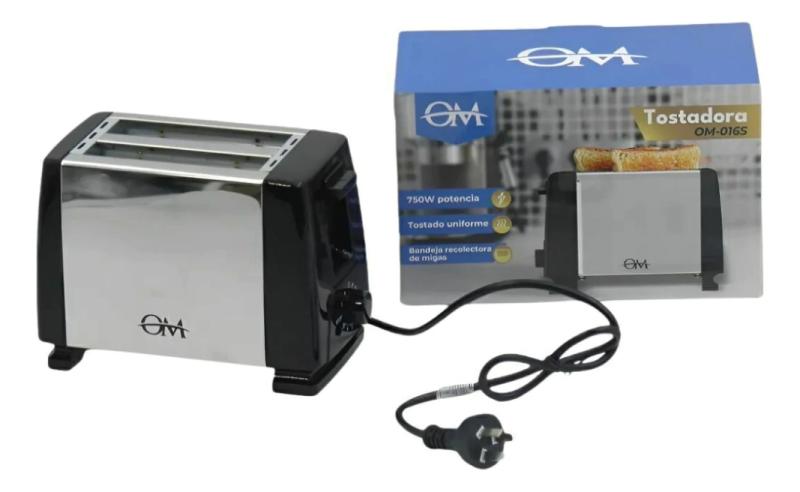 Tostadora Electrica 2 Panes Rodajas
