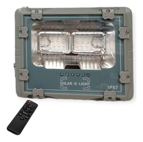 Foco Solar Led 200w Rgb Reflector Exterior Ip67 Calida Fria