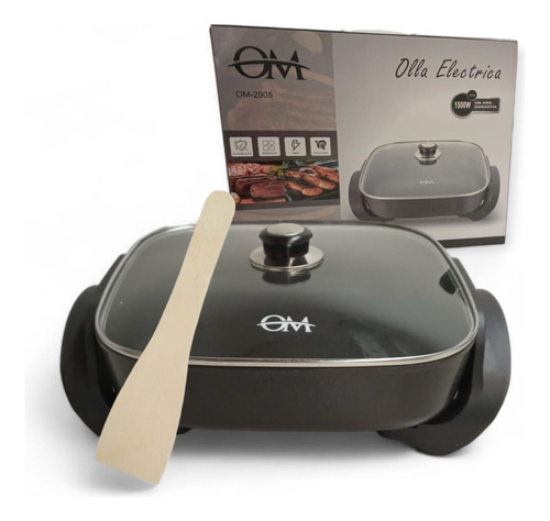 Olla Electrica Inteligente Saretn Multifuncional Ancha 6 L