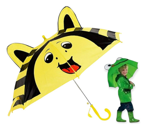 Paraguas Infantil Con Diseño Animales
