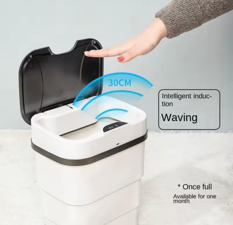 Cesto Inteligente De Sensor Recargable Tacho De Basura Smart