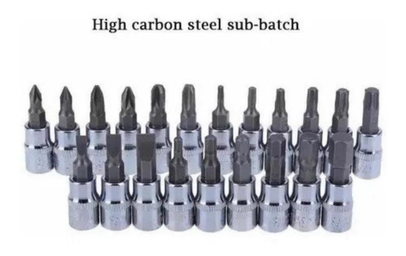 Caja Set Herramientas Juego Llave Tubo Kit 46 Piezas Estuche