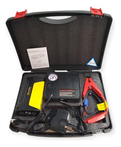Iniciador Batería De Carro Moto Mini Compresor Infla Llantas