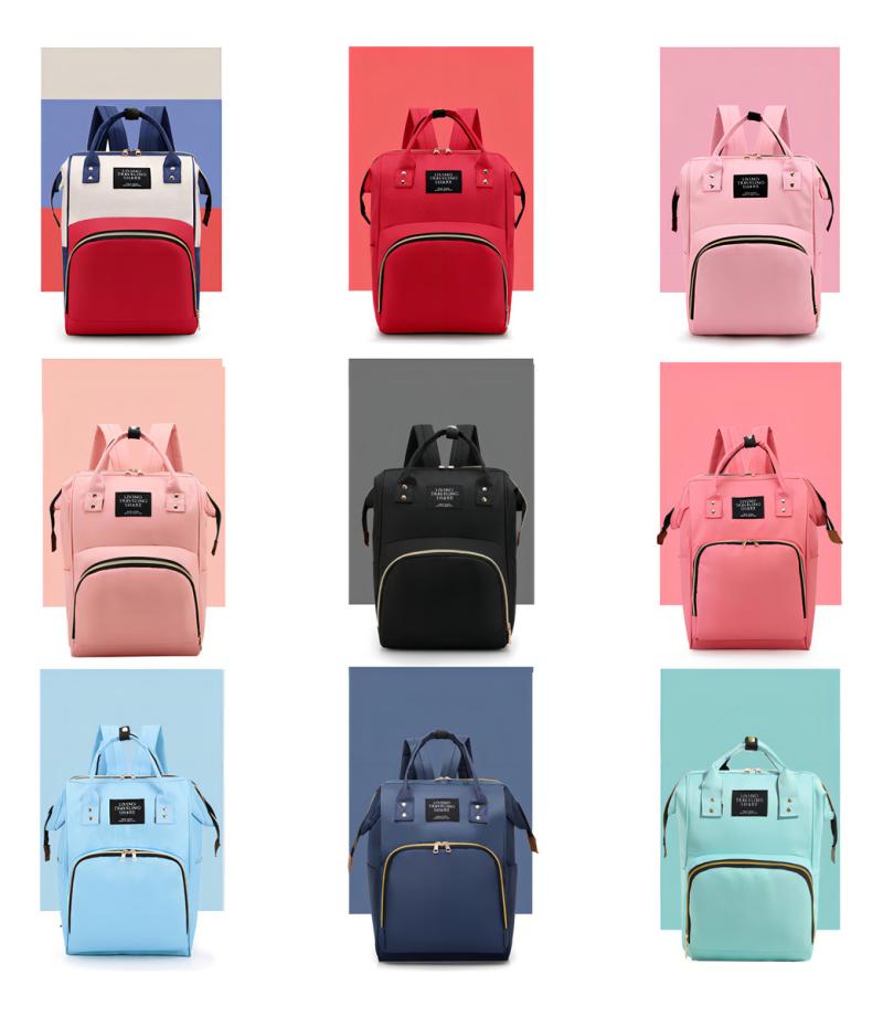 Mochila Maternal Grande Termica Impermeable Multifuncion