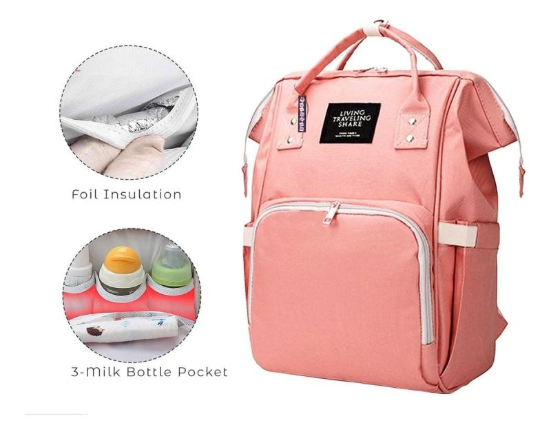 Mochila Maternal Grande Termica Impermeable Multifuncion