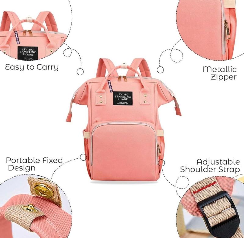 Mochila Maternal Grande Termica Impermeable Multifuncion