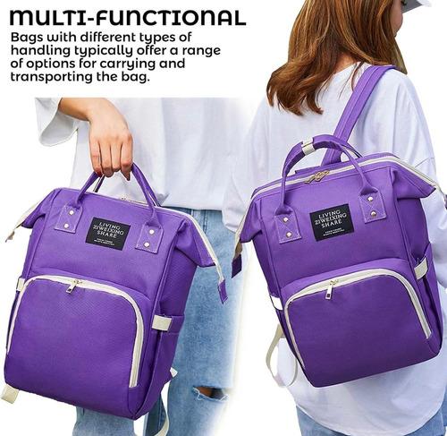 Mochila Maternal Grande Termica Impermeable Multifuncion