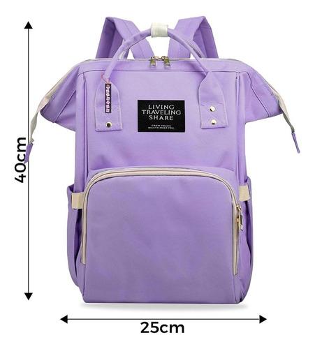 Mochila Maternal Grande Termica Impermeable Multifuncion