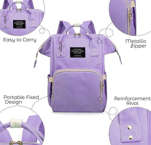 Mochila Maternal Grande Termica Impermeable Multifuncion