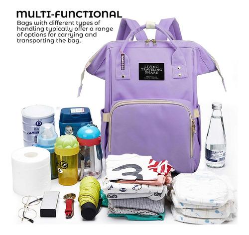 Mochila Maternal Grande Termica Impermeable Multifuncion