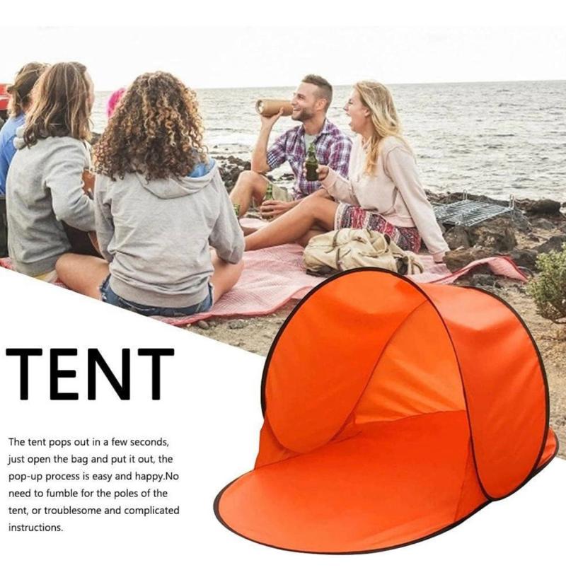 Carpa Playa Grande Doble Autoarmable Automatica Bolso