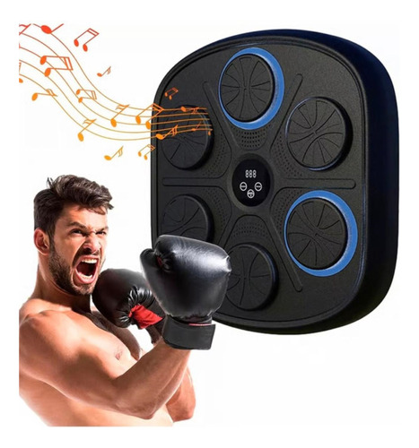 Maquina De Boxeo Con Bluetooth Musica Y Guantes