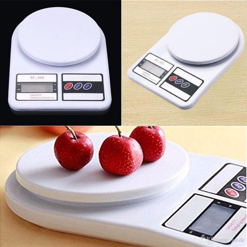 Balanza Digital De Cocina A Pilas Tara 1gr Hasta 10 Kg