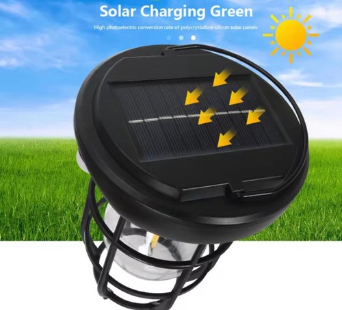Lampara Con Panel Solar Para Exterior Sensor De Movimiento