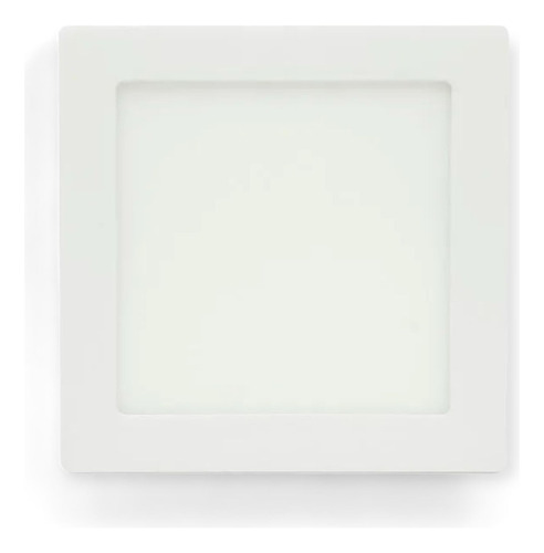 Spot Led 6w Panel Empotrable Blanco Frio Sica Cuadrado