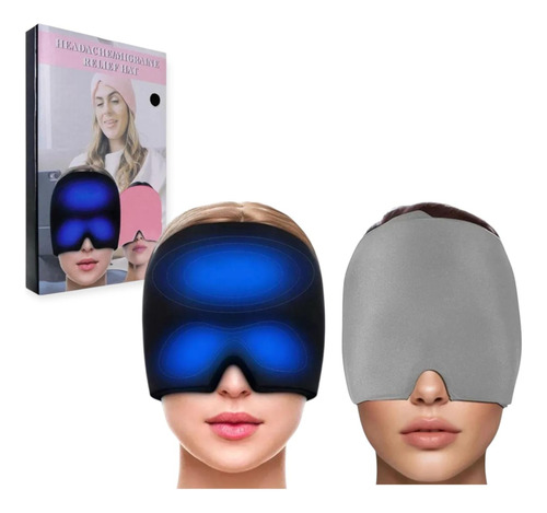 Gorro Para Migraña De Gel Con Compresión Fría Y Caliente