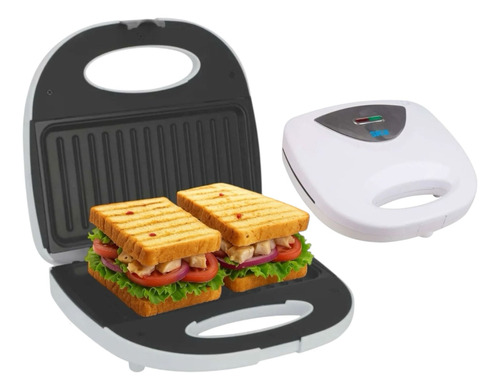Sandwichera Eléctrica Placas Antiadherentes 700 W Sica