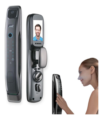 Cerradura Inteligente Wifi Smart Digital Con Face Id 3d