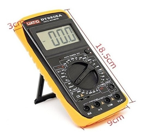 Tester Multimetro Digital Profesional Capacimetro Dt9205