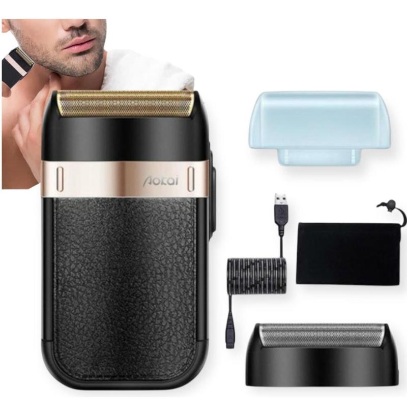 Afeitadora Aokai Barber Barbero Shaver Profesional Recargabl