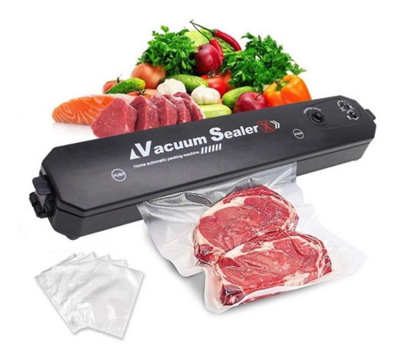 Envasadora Al Vacio Automatica + 5 Bolsas Maquina Selladora