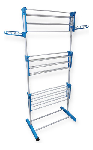 Tender Vertical Plegable 3 Niveles Ruedas Y Alas